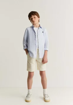Bermudas Algodon Lino-Scalpers Fashion