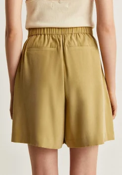 Bermudas Tencel Detalle Cinturon-Scalpers Clearance