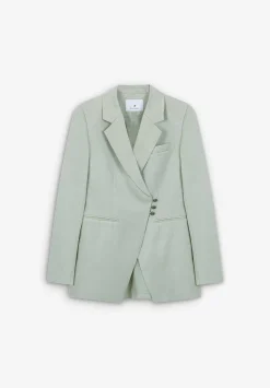 Blazer Cruzada Detalle Cierre-Scalpers Best Sale