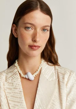 Blazer Jacquard Detalle Tira Trenzada-Scalpers Cheap