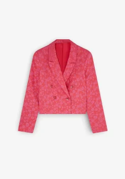 Blazer Jacquard Flores-Scalpers Fashion