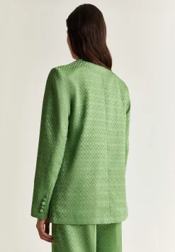 Blazer Tejido Jacquard-Scalpers Best Sale