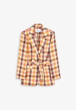 Blazer Vichy Lino-Scalpers Online