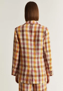 Blazer Vichy Lino-Scalpers Online
