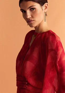 Blusa Abertura Lurex-Scalpers Shop