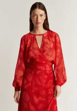 Blusa Abertura Lurex-Scalpers Best Sale