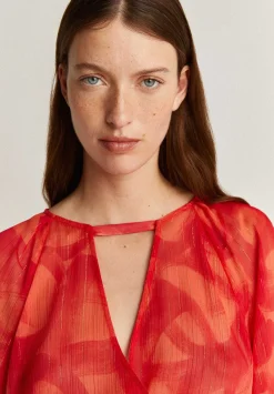 Blusa Abertura Lurex-Scalpers Best Sale