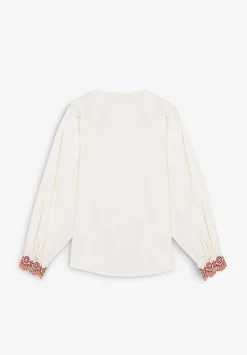Blusa Bordado Contraste-Scalpers Cheap