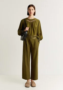 Blusa Detalle Aberturas-Scalpers New
