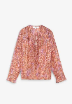 Blusa Fluida Etnica-Scalpers Clearance