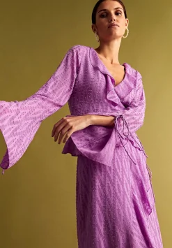 Blusa Plumeti Bajo Asimetrico-Scalpers Clearance