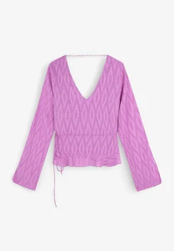 Blusa Plumeti Bajo Asimetrico-Scalpers Clearance