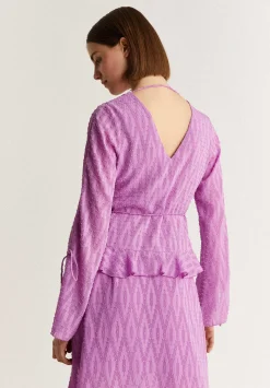 Blusa Plumeti Bajo Asimetrico-Scalpers Online