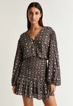 Blusa Print Detalle Lurex-Scalpers Cheap