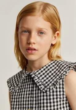 Blusa Vichy Cuello Bobo-Scalpers Store