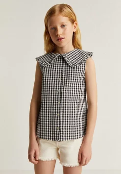 Blusa Vichy Cuello Bobo-Scalpers Store