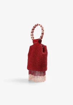 Bolso Abalorios Flecos-Scalpers Fashion