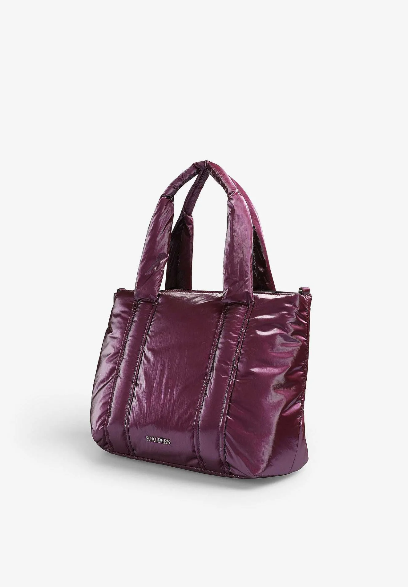 Bolso Mini Acolchado Metalizado-Scalpers Shop