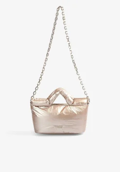 Bolso Mini Metalizado Cadena-Scalpers Flash Sale