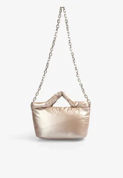 Bolso Mini Metalizado Cadena-Scalpers Flash Sale