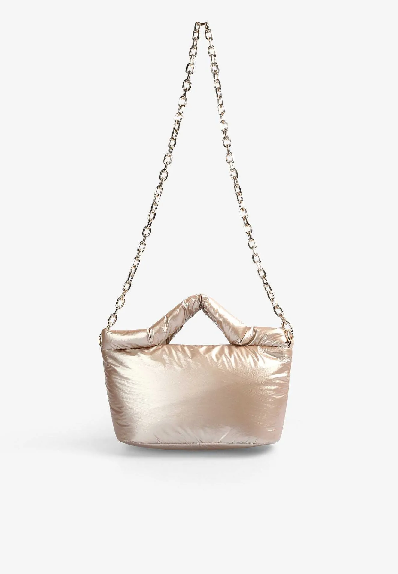 Bolso Mini Metalizado Cadena-Scalpers Flash Sale
