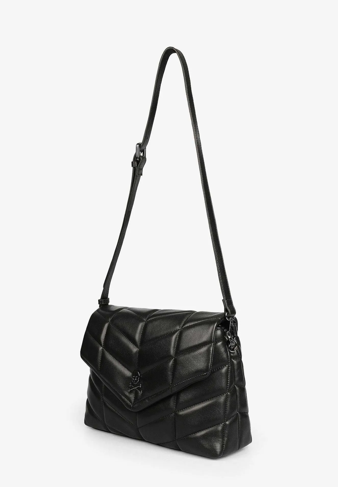 Bolso Piel Bandolera Acolchado-Scalpers New