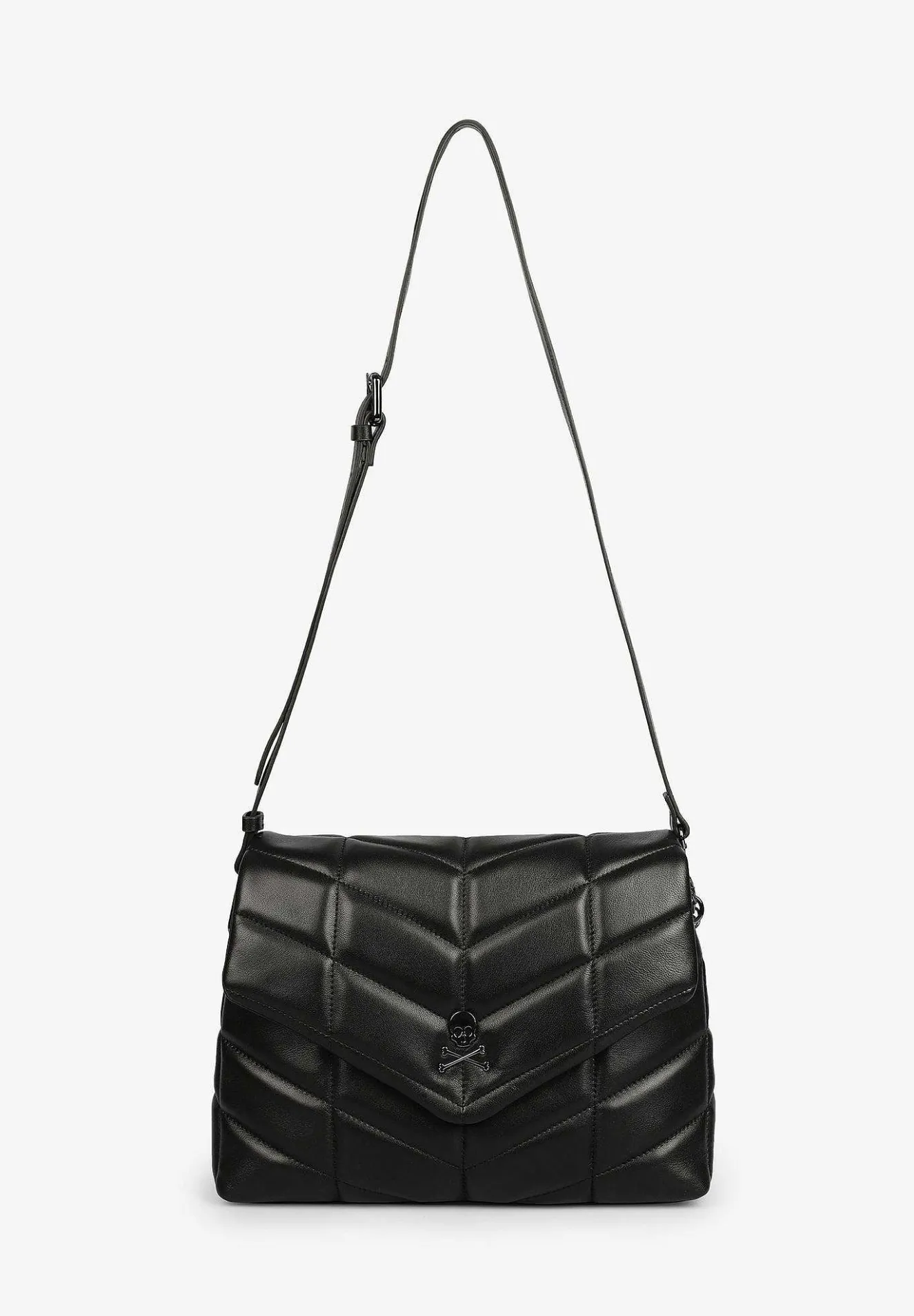 Bolso Piel Bandolera Acolchado-Scalpers New