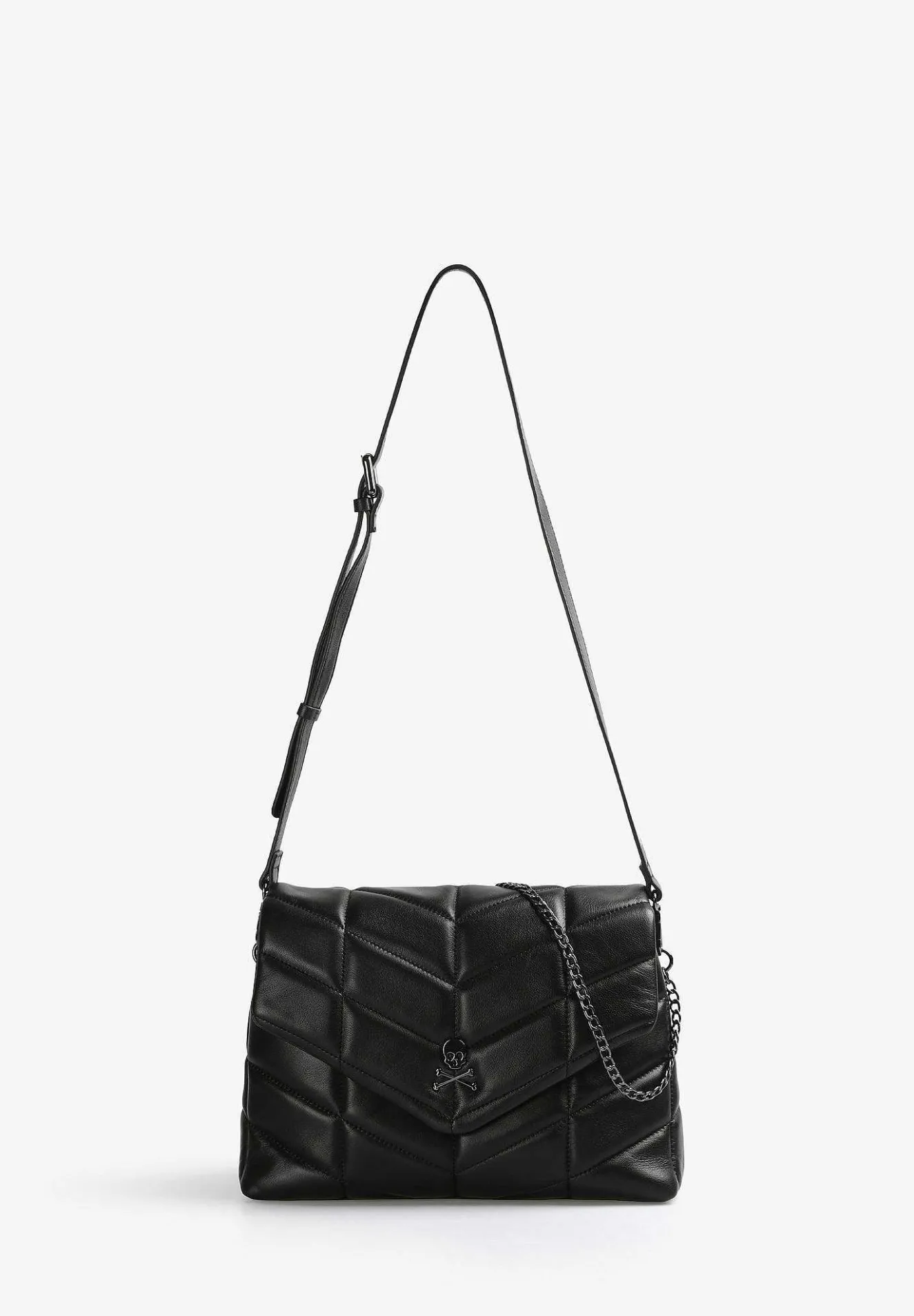 Bolso Piel Bandolera Acolchado-Scalpers Store