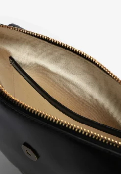 Bolso Piel Media Luna Cristales-Scalpers New