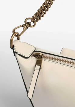 Bolso Piel Media Luna Cristales-Scalpers Store
