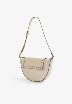 Bolso Piel Media Luna Cristales-Scalpers Store