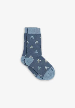 Calcetines Calaveras Multicolor All Over-Scalpers Flash Sale