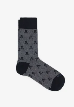 Calcetines Print Calavera-Scalpers Cheap