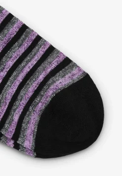 Calcetines Rayas Lurex-Scalpers Discount