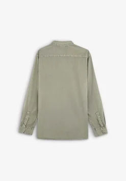 Camisa Calavera Bordada Tono-Scalpers Sale