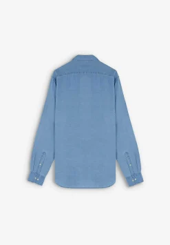 Camisa Denim Botones Contraste-Scalpers Discount