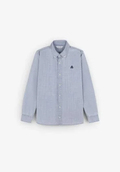 Camisa Denim Cuadros Calavera-Scalpers Discount