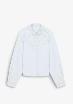 Camisa Denim Tachas-Scalpers Shop