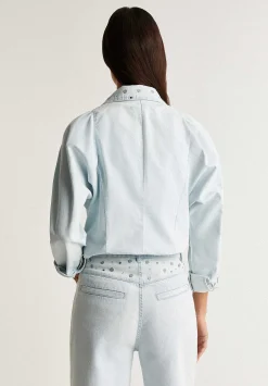 Camisa Denim Tachas-Scalpers Shop
