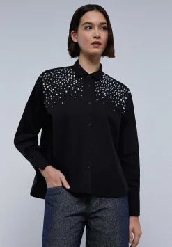 Camisa Detalle Abalorios-Scalpers Online