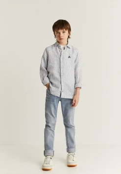 Camisa Lino Cuello Cutaway-Scalpers Discount