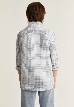 Camisa Lino Cuello Cutaway-Scalpers Discount