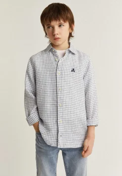 Camisa Lino Cuello Cutaway-Scalpers Discount
