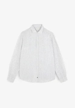 Camisa Lino Rayas-Scalpers Online