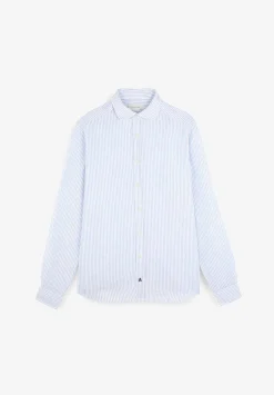 Camisa Lino Rayas-Scalpers Online