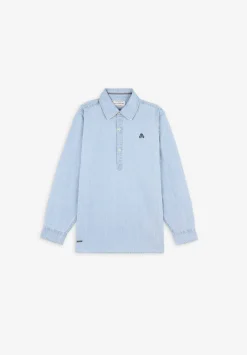 Camisa Polera Denim-Scalpers New