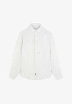 Camisa Premium Lino Rayas Slim-Scalpers Hot
