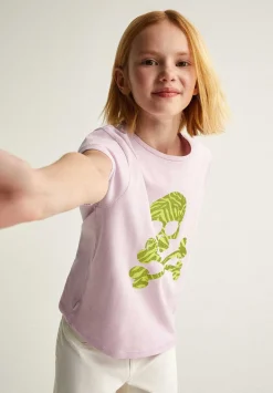 Camiseta Calavera Animal Print Glitter-Scalpers Fashion