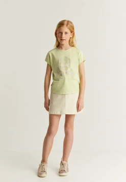 Camiseta Calavera Print Zigzag-Scalpers New
