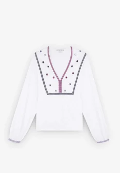 Camiseta Detalles Bordados-Scalpers Discount